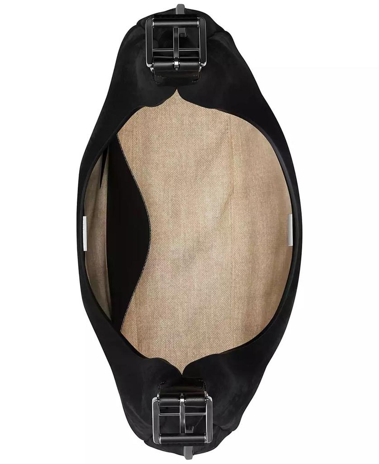 Nolita Large Leather Hobo Shoulder Bag