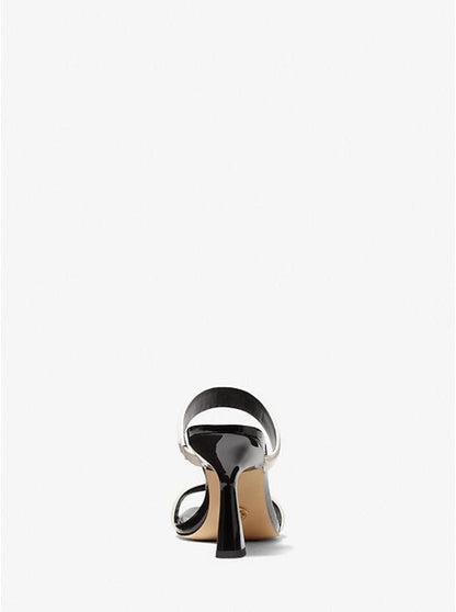 Clara Two-Tone Patent Leather Sandal