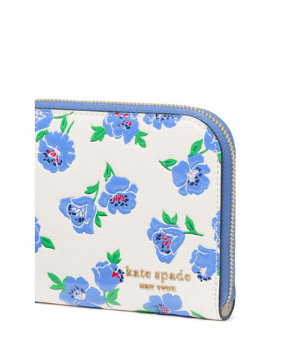 Devin Springtime Blooms Zip Around Continental Wallet