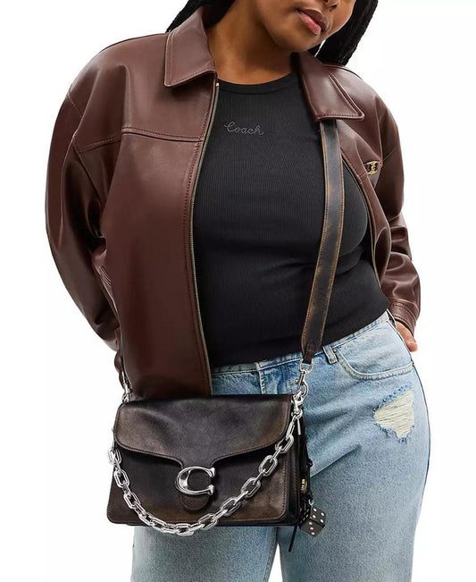 Chain Tabby Small Leather Shoulder Bag