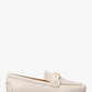 Mandy Leather and Signature Logo Moccasin Loafer