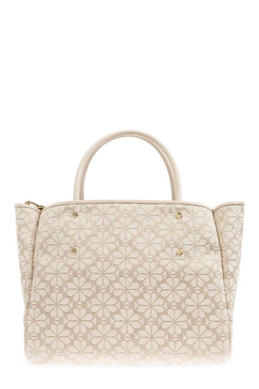 Kate Spade Flower Jacquard Medium Everything Tote Bag