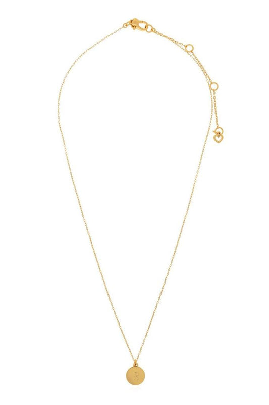 Kate Spade R Mini Pendant Necklace