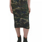 The High Top Camouflage Jacquard Sneakers
