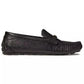 Women's Flower Stud Round Toe Moccasin Loafers