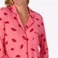 Women's 2-Piece Sleepwear 3/4-Sleeve Top and Pajama Pants Set