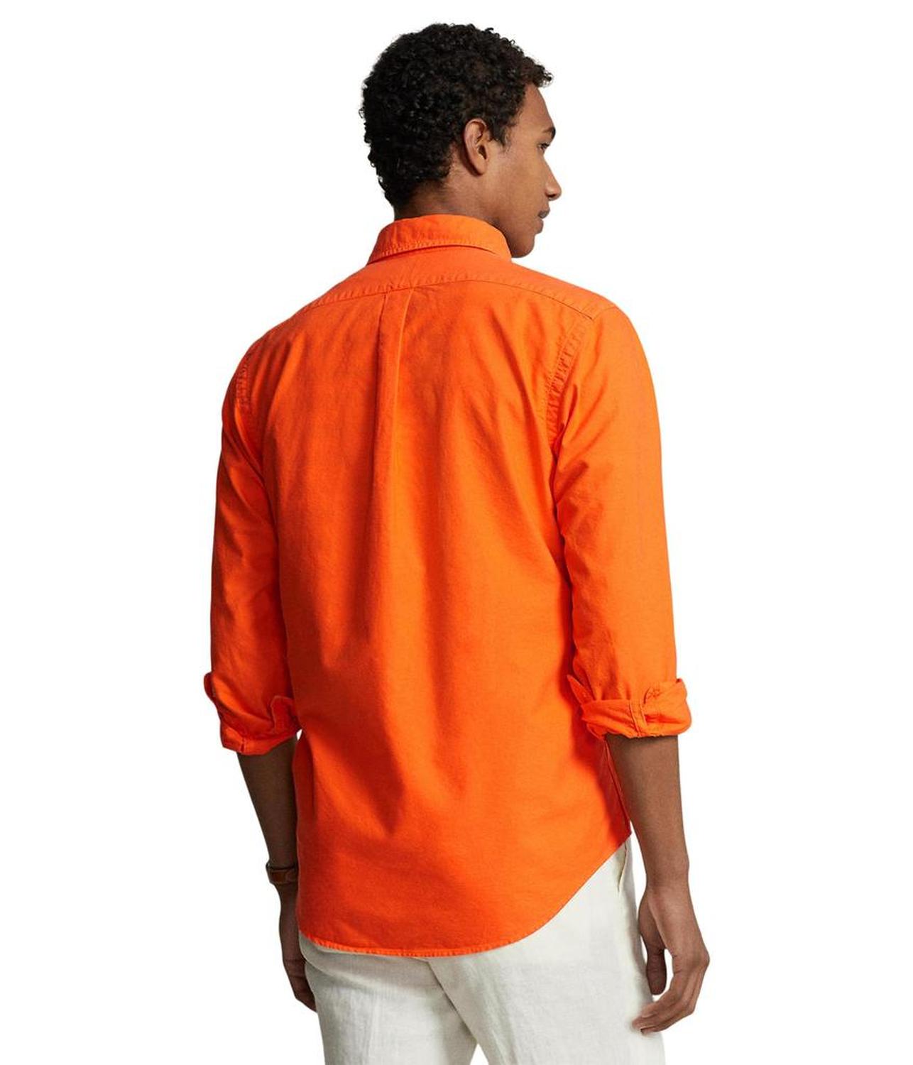 Classic Fit Garment-Dyed Oxford Shirt