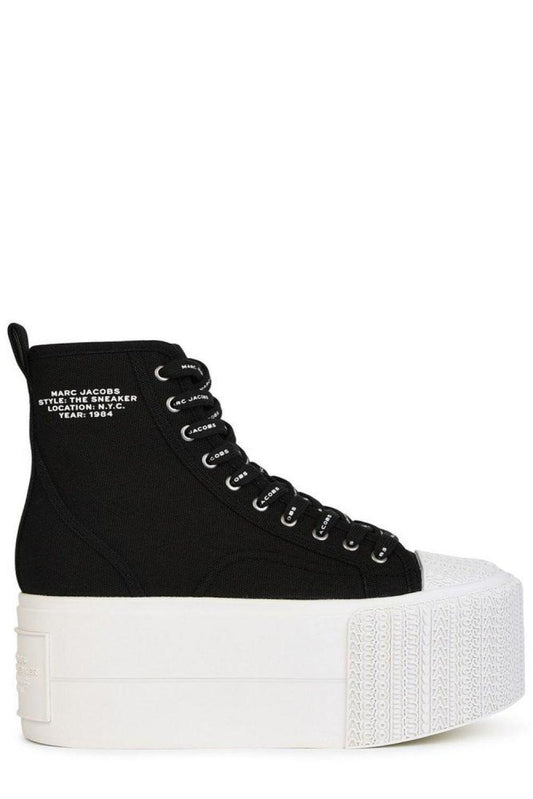 Marc Jacobs High-Top Platform Lace-Up Sneakers