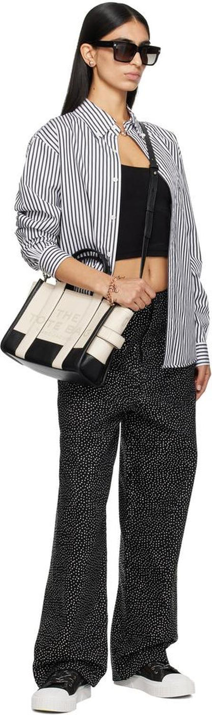 Off-White & Black 'The Colorblock Small' Tote