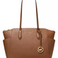 Marilyn Medium Top-Zip Leather Tote