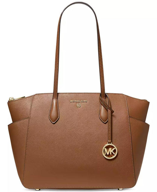 Marilyn Medium Top-Zip Leather Tote