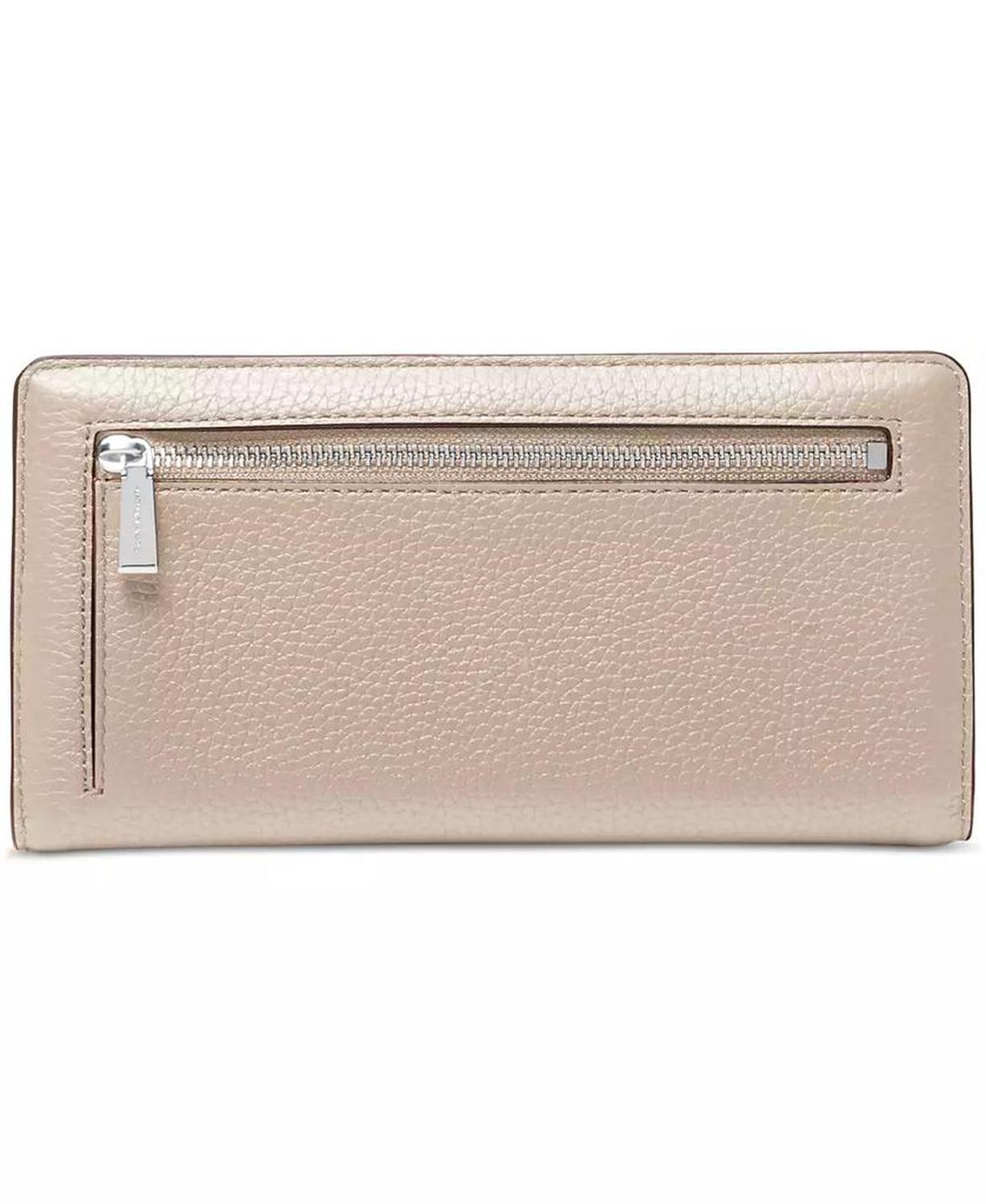 Bryant Large Slim Leather Snap Wallet