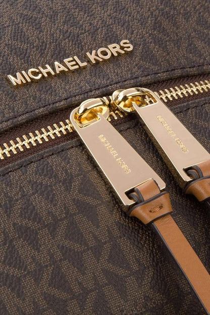 Michael Michael Kors Rhea Monogrammed Medium Logo Backpack