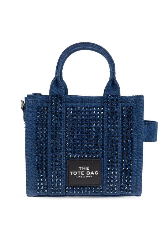 Marc Jacobs The Crystal Denim Crossbody Tote Bag