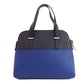 Navy Pvc Handbag (Pre-Owned)