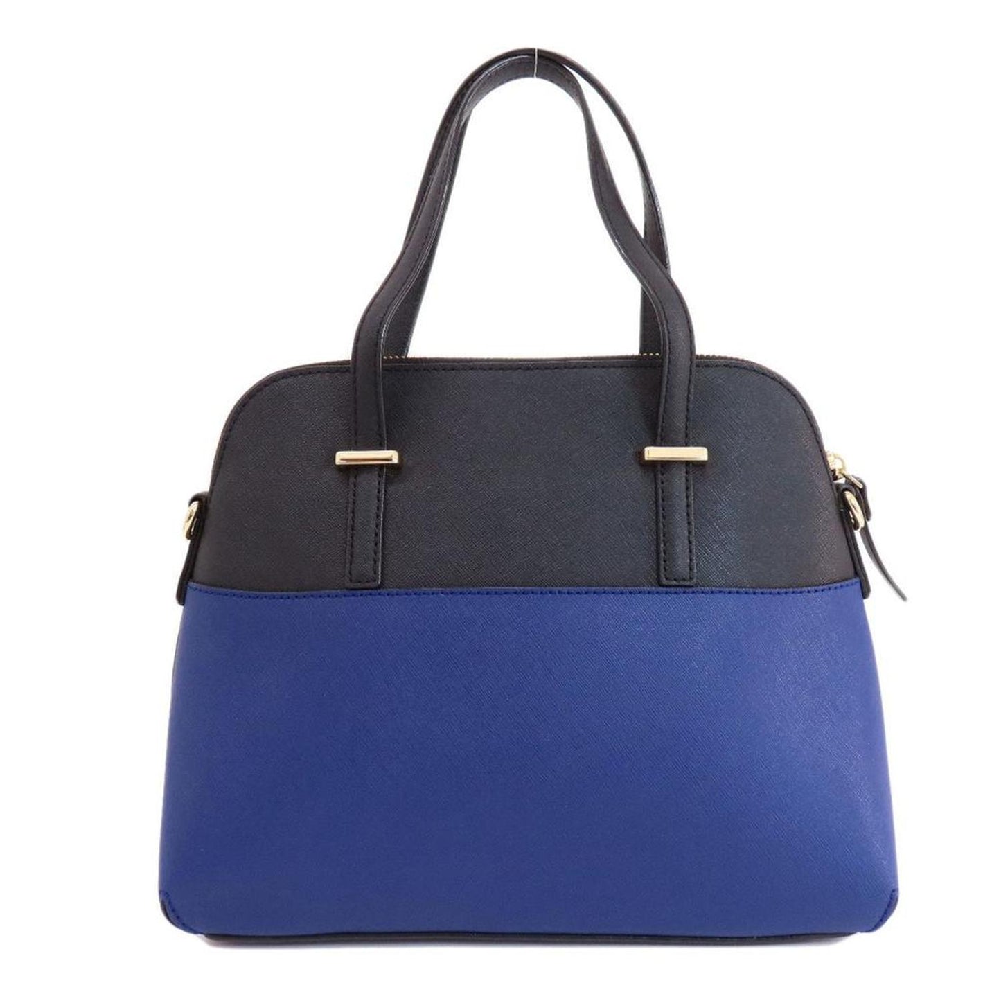 Navy Pvc Handbag (Pre-Owned)