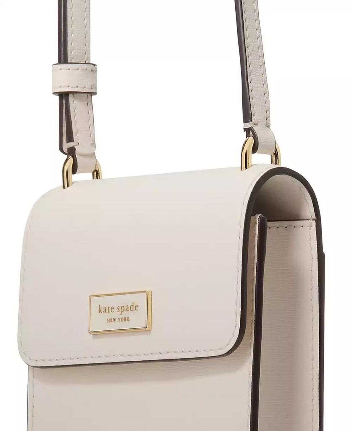 Serena Mini Leather Phone Crossbody Bag