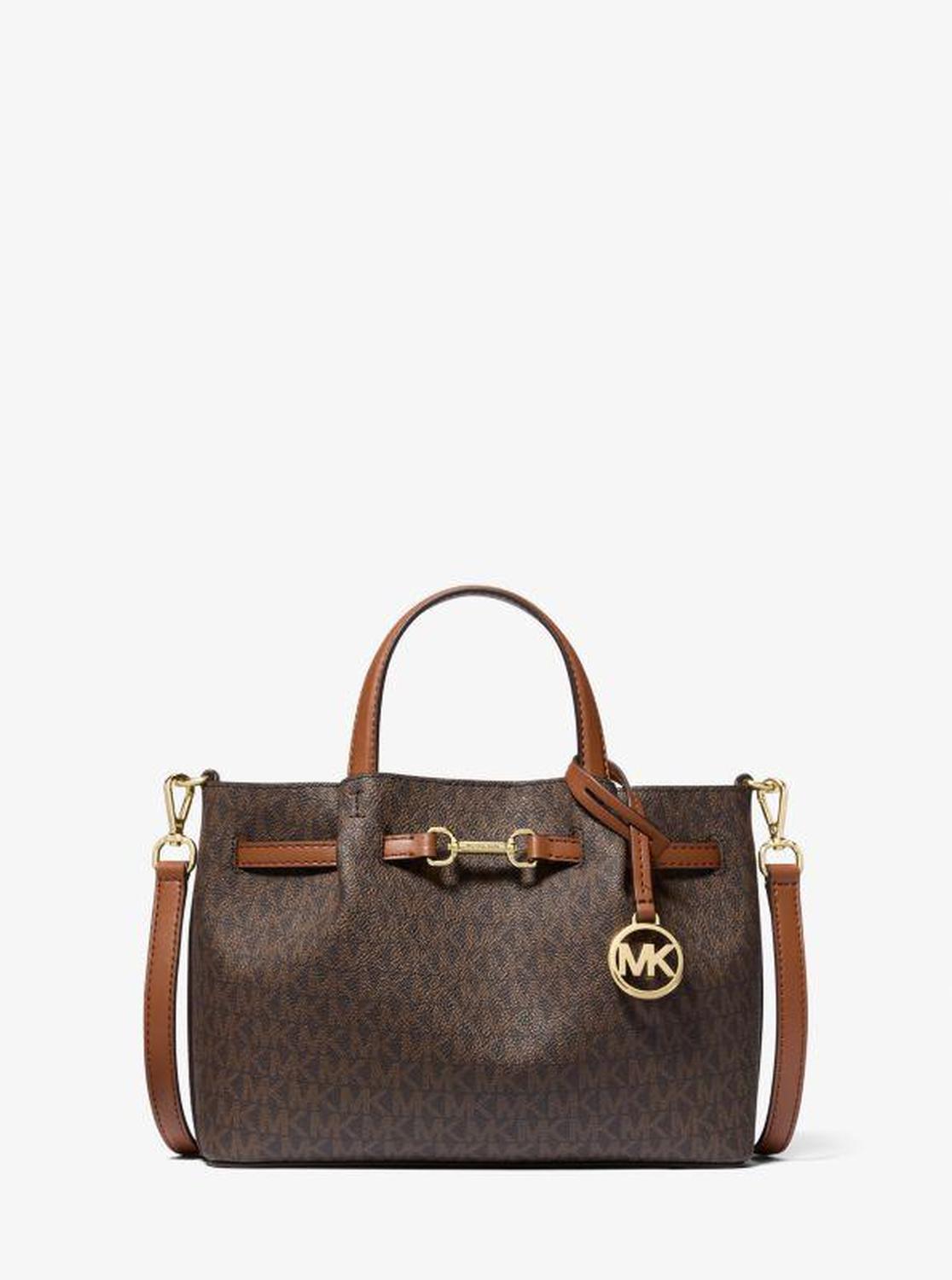 Carson Small Signature Logo Satchel