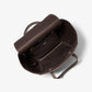 Sophia Hand-Stitched Pebbled Leather Satchel