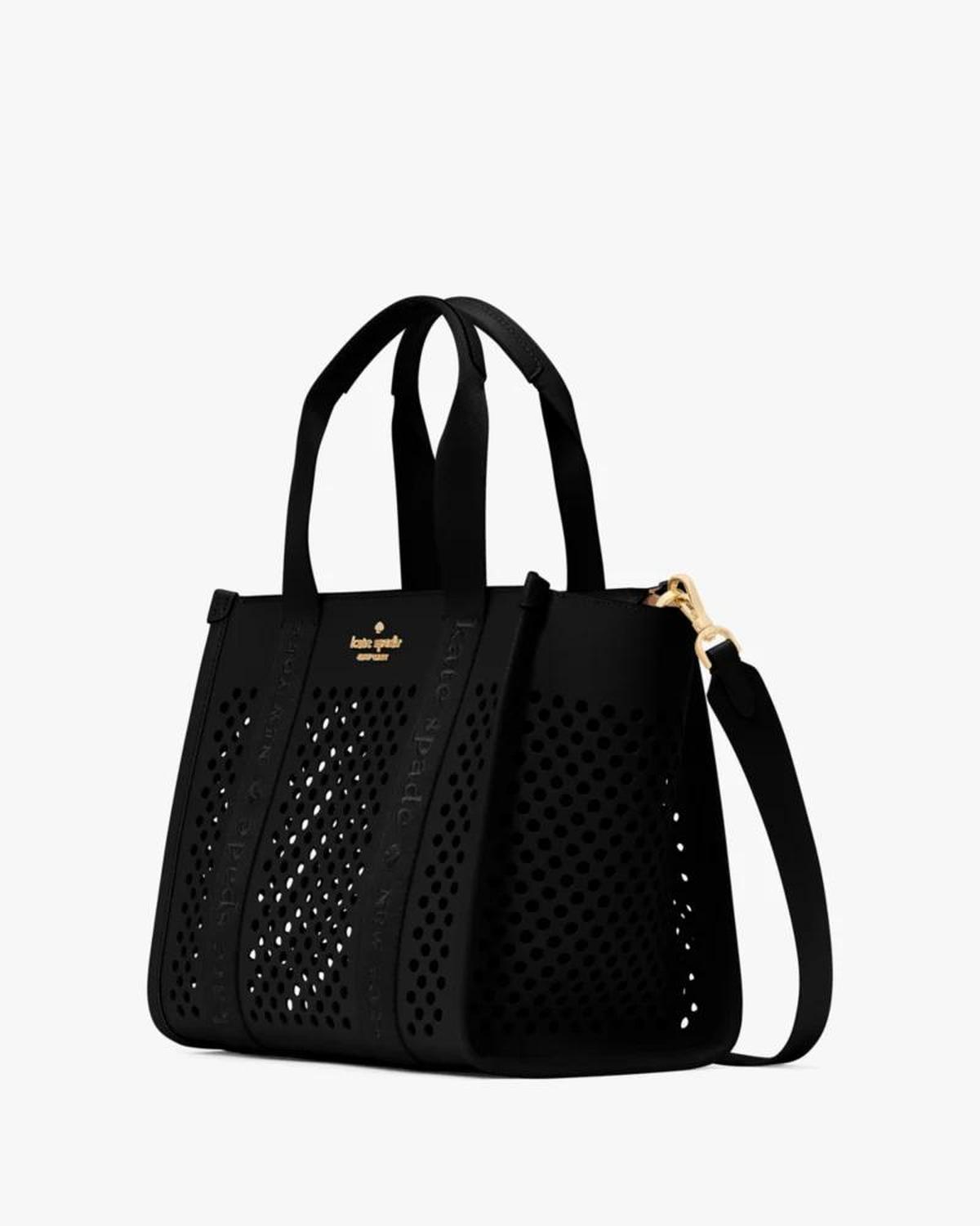 Kip Perforated Leather Small Tote