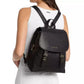 Quinn Medium Leather Flap Backpack
