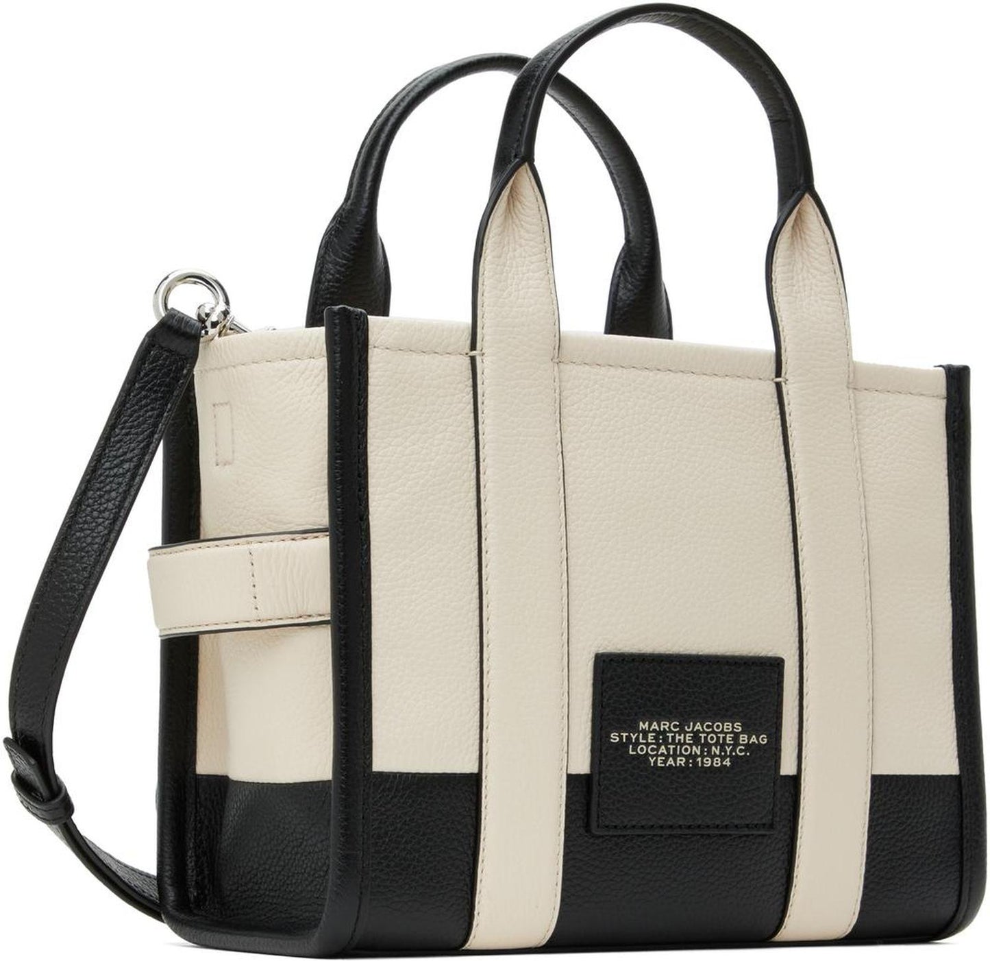 Off-White & Black 'The Colorblock Small' Tote
