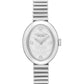 Women's Sammy Silver Tone Stainless Steel Stretch Bracelet Watch, 22.5mm