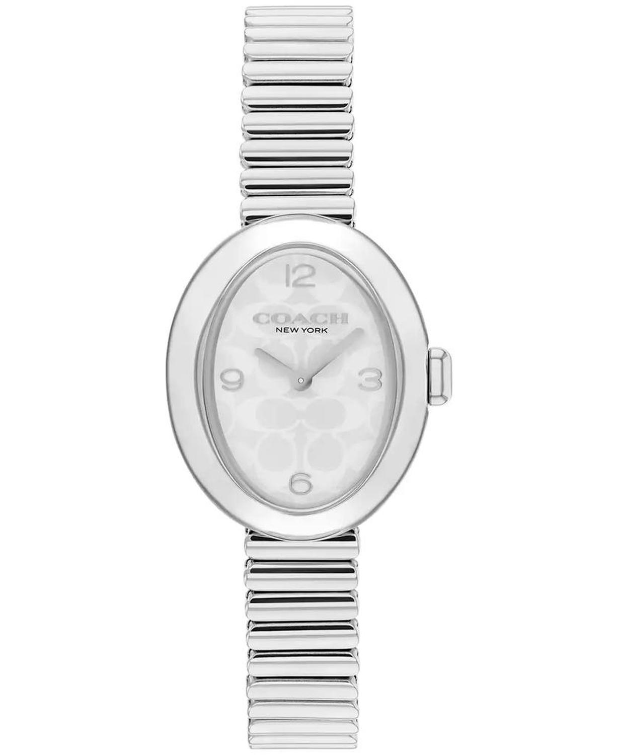 Women's Sammy Silver Tone Stainless Steel Stretch Bracelet Watch, 22.5mm
