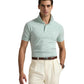Custom Slim Fit Stretch Oxford Mesh Polo