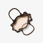 Hamilton Moderne Small Fringed Suede Satchel