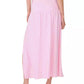 Women's Striped Side-Tie Cover-Up Skirt