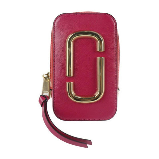 pink pink  Color Leather Pochette Pouch Shoulder Bag (Pre-Owned)