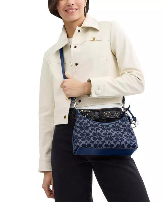 Juliet Small Shoulder Bag 25 in Signature Denim