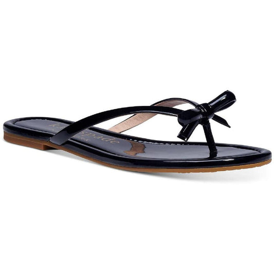 Petit Womens Leather Slip On Flip-Flops