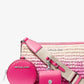 Jet Set Small Ombré Straw Crossbody Bag with Case for Apple Airpods Pro®