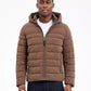 Men's Dressy Hooded Stretch Packable Jacket