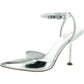 Womens Embellished Ankle Strap