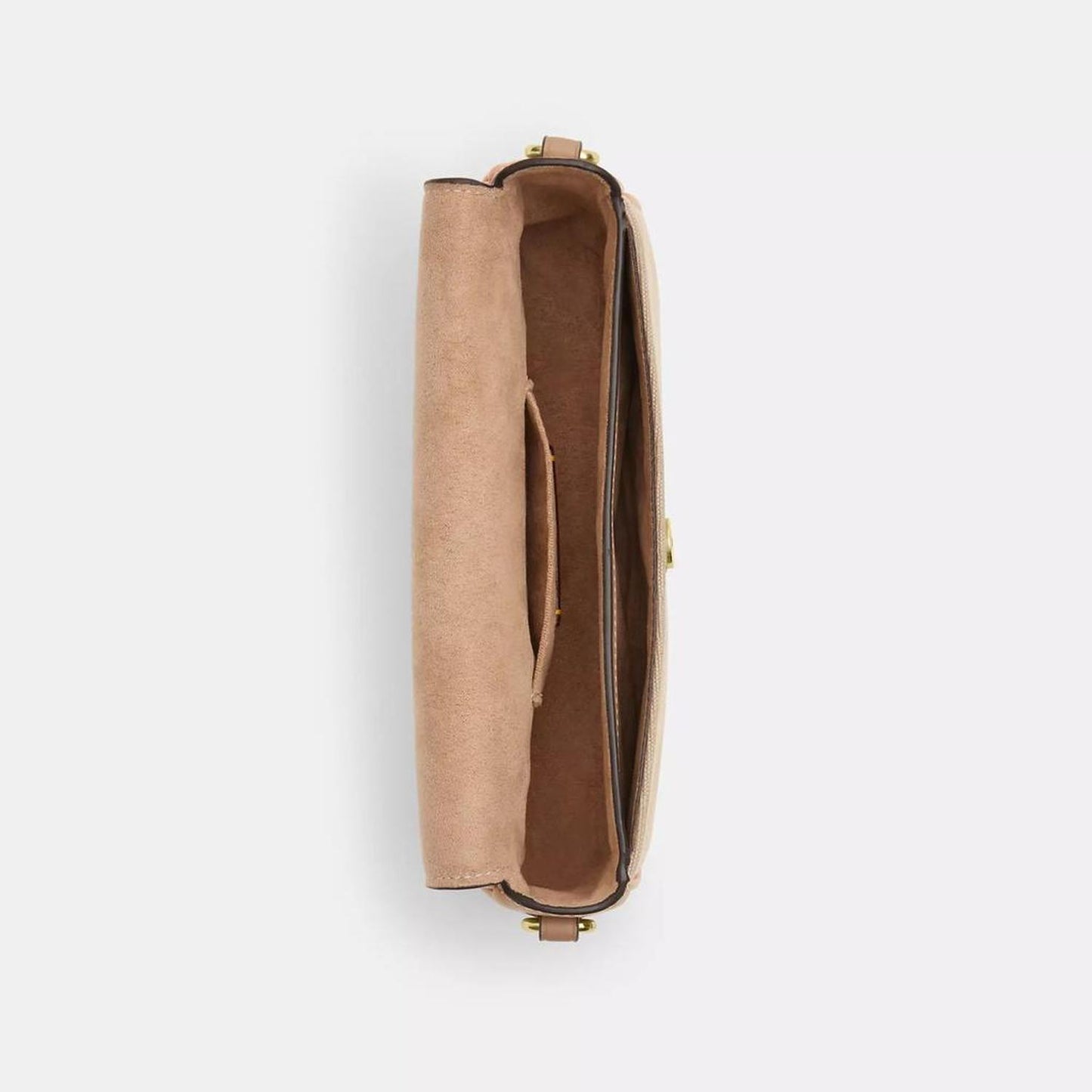 Hailey Flap Bag With Signature Canvas