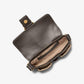 Colby Medium MK2000 Logo Jacquard Shoulder Bag
