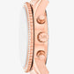 Mini Ritz Pavé Rose Gold-Tone Watch