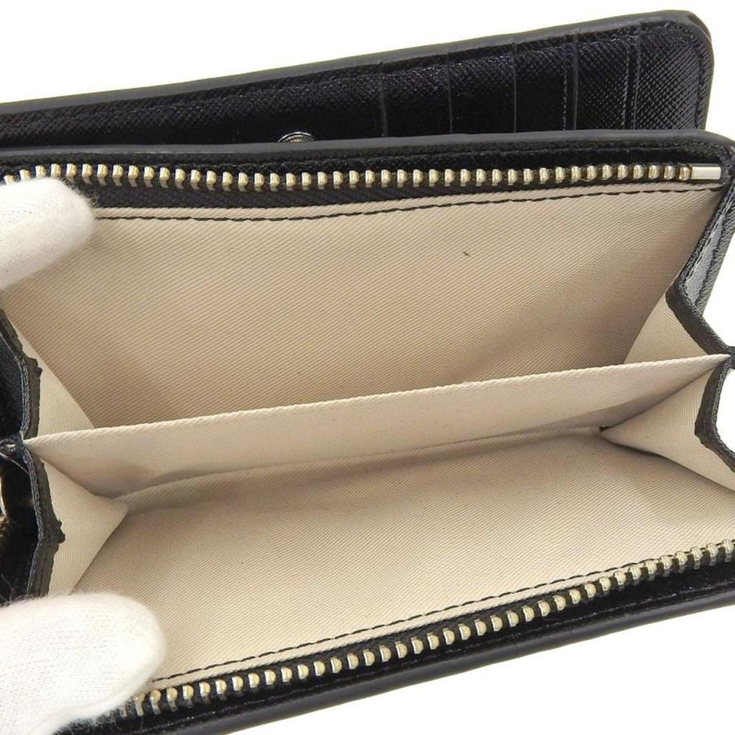 blue  Coated Canvas Wallet (Bi-Fold) (Pre-Owned)