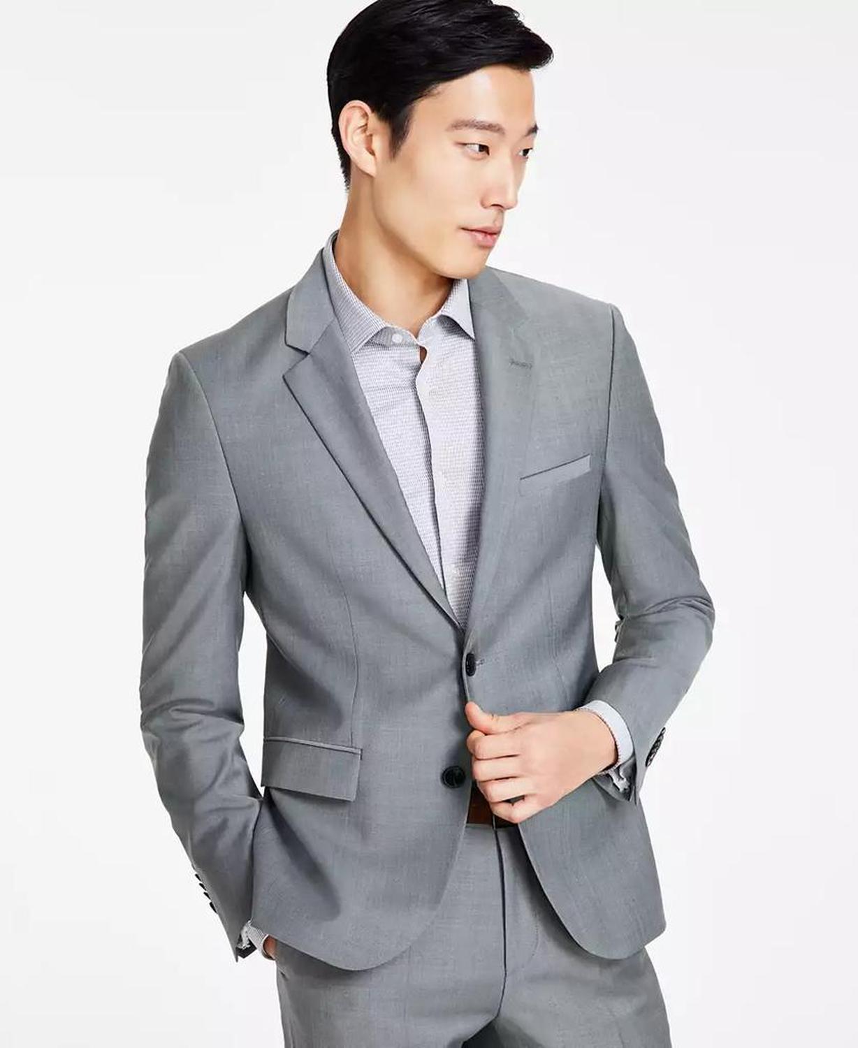 Hugo Boss Men's Modern Fit Balsam Superflex Suit Jacket
