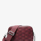 Bryant Medium Burnished Leather Camera Crossbody Bag