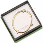 Gold-Tone Color Cubic Zirconia Bangle Bracelet