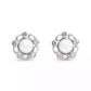 Faux Stone Signature Heritage Cultivated Pearl Stud Earrings