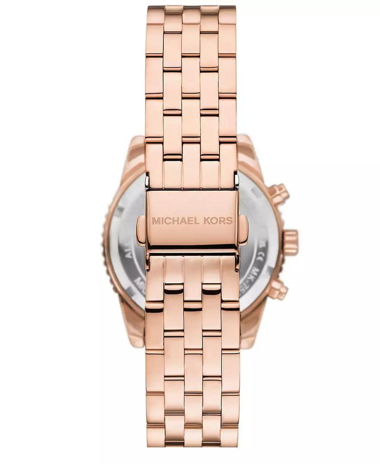 Women's Mini Ritz Chronograph Rose Gold-Tone Stainless Steel Watch, 35mm