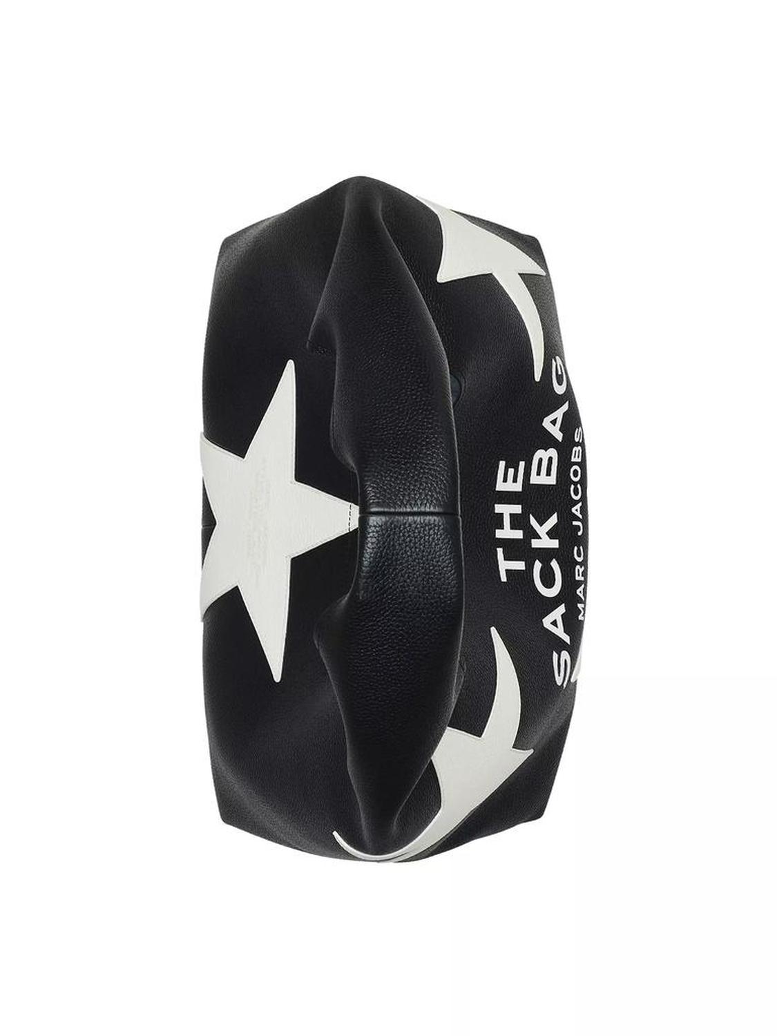 The Star Patchwork Leather Sack Bag