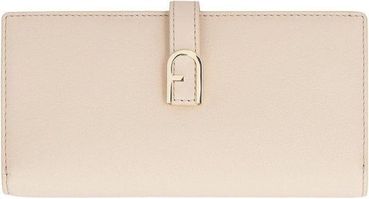 Furla Flow Continental Logo Detailed Wallet