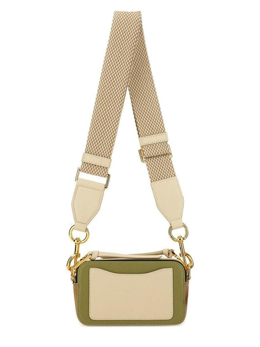 Marc Jacobs The Snapshot Logo Plaque Crossbody Bag