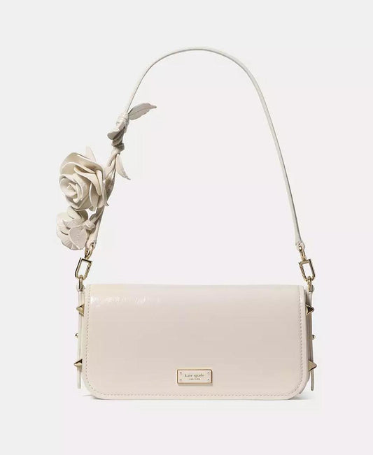 Liv Crinkle Patent Leather Shoulder Bag